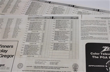 1975 PGA Championship Firestone Country Club Program, Ticket & Pairing - Jack Nicklaus Winner