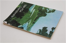 1977 PGA Championship at Pebble Beach Program - Lanny Wadkins Winner