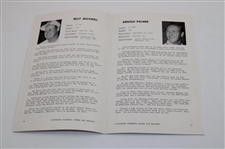 1963 Ryder Cup Golf Matches at East Lake Country Club Official Program & Media Guide