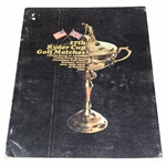1967 Ryder Cup at Champions Golf Club Official Program - USA 23 1/2-8 1/2