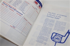 1975 Ryder Cup Matches Laurel Valley Golf Club Official Press/Radio/TV Info Program & Pairing Sheet