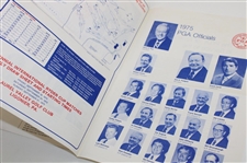 1975 Ryder Cup Matches Laurel Valley Golf Club Official Press/Radio/TV Info Program & Pairing Sheet