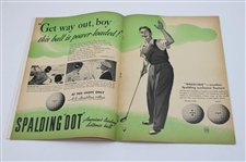1938, 1939 & 1941 Golf Magazines - September, Fall & June