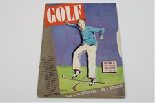 1938, 1939 & 1941 Golf Magazines - September, Fall & June