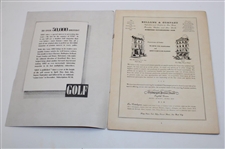 1938, 1939 & 1941 Golf Magazines - September, Fall & June