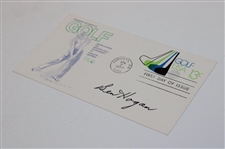 Ben Hogan Signed 1977 Masters First Day Cover JSA ALOA
