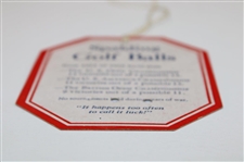 Walter Hagen Signed 1928 Exhibition Match Ticket - Bobby Jones/Farrell vs Walter Hagen/Sarazen JSA ALOA