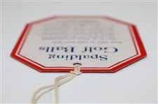 Walter Hagen Signed 1928 Exhibition Match Ticket - Bobby Jones/Farrell vs Walter Hagen/Sarazen JSA ALOA