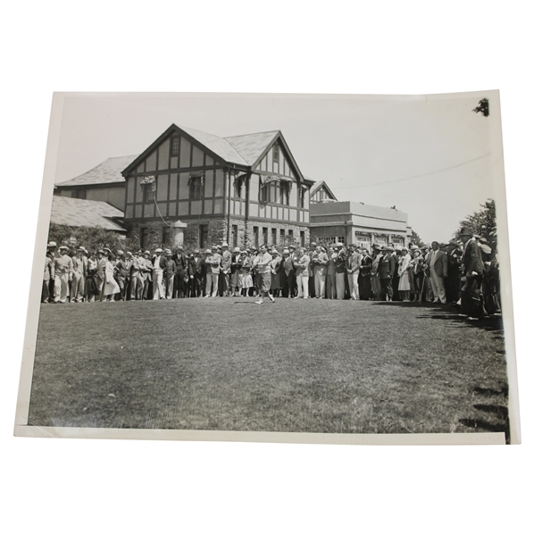 1932 US Open at Fresh Meadow CC Original B&W Photo - Won By Gene Sarazen
