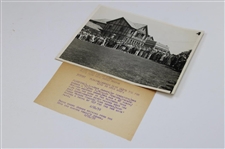 1932 US Open at Fresh Meadow CC Original B&W Photo - Won By Gene Sarazen