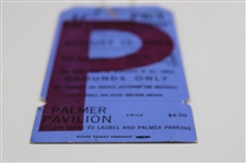 1965 PGA at Laurel Valley GC Final Rd Sunday FULL Palmer Pavilion Season Ticket #B34959  - Dave Marr Winner