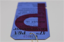 1965 PGA at Laurel Valley GC Final Rd Sunday FULL Palmer Pavilion Season Ticket #B34959  - Dave Marr Winner