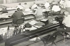 1945 PGA Championship Press Room at Moraine CC Original Photo By John Anderson