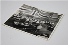 1945 PGA Championship Press Room at Moraine CC Original Photo By John Anderson