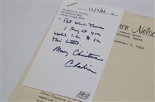 1966 Byron Nelson Letter To Charlie Yates Sent To Pat Ward-Thomas - Ryder Cup Captain Content