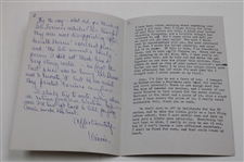 1962 Winnie Palmer To Jean And Pat Ward-Thomas Letter Just Weeks After Arnie 2nd British Open Championship