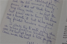 1962 Winnie Palmer To Jean And Pat Ward-Thomas Letter Just Weeks After Arnie 2nd British Open Championship