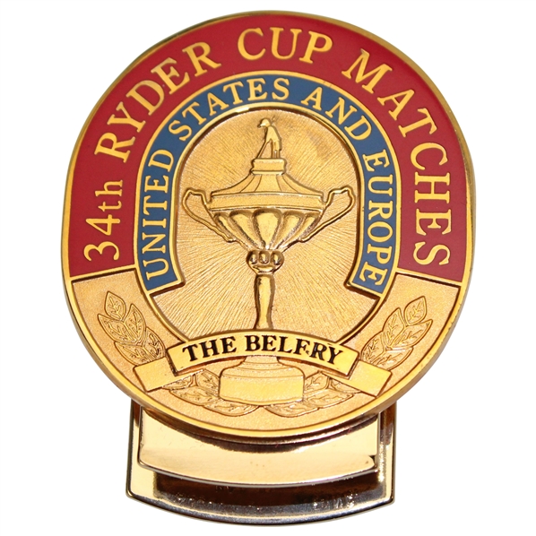 2002 Ryder Cup - The Belfry Malcolm DeMille Money Clip