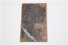 1970 USGA Bronze Placard & Medal In Recognition for Service