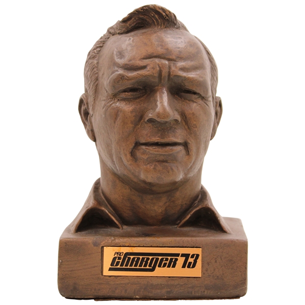 Arnold Palmer 1973 Charger Golf Balls Advertising Bust 4lbs
