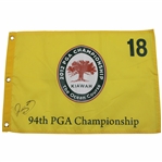 Rory McIlroy Signed 2012 PGA Championship At Kiawah Flag JSA ALOA