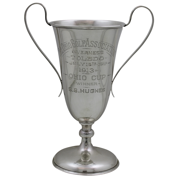 1913 "Ohio Cup" Sterling Trophy - Inverness By The Ohio Golf Association