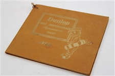 1956 Dunlop Golf Professional Appointment Book - Unused
