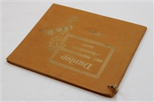 1956 Dunlop Golf Professional Appointment Book - Unused