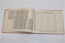 1956 Dunlop Golf Professional Appointment Book - Unused