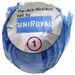 1960s Jack Nicklaus UniRoyal Wrapped Golf Ball