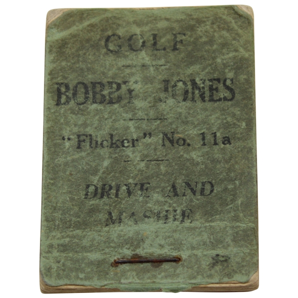 Bobby Jones Golf "Flicker" No. 11a - Drive & Mashie Book - Printed in England