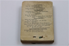 Bobby Jones Golf Flicker No. 11a - Drive & Mashie Book - Printed in England