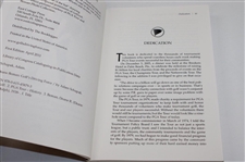 2011 'Deane Beman Golf's Driving Force' First Edition Book Signed By Author Adam Schupak