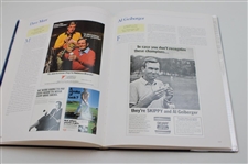 1999 'Vardon to Woods: A Pictorial History of Golfers in Advertising' First Edition Book By Alastair Johnston