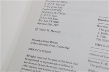 1987  'The Golf Course: Planning, Design, Construction & Maintenance' Book By F.W. Hawtree