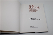 1988 'Golf Doctor Diagnosis, Explanation & Correction of Golfing Faults' Book Signed By Author John Jacobs