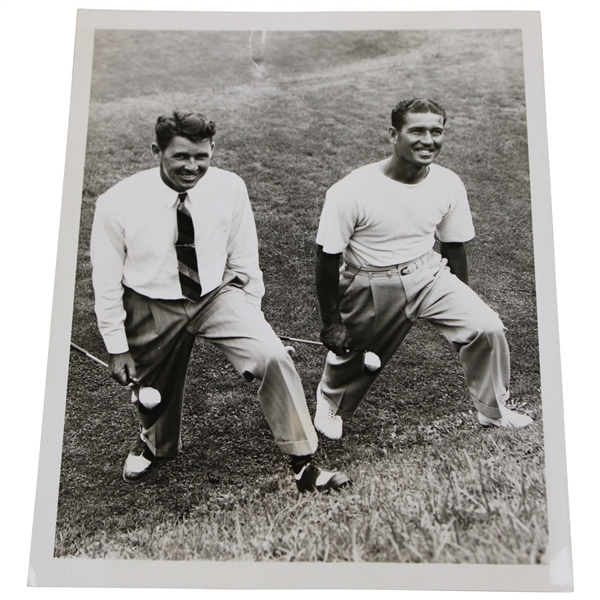 Original 1930 Wire Photo Henry Picard & Dick Metz
