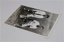 Original 1930 Wire Photo Henry Picard & Dick Metz