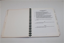 1997 Masters Tournament Official Media Guide - Tiger's First Green Jacket
