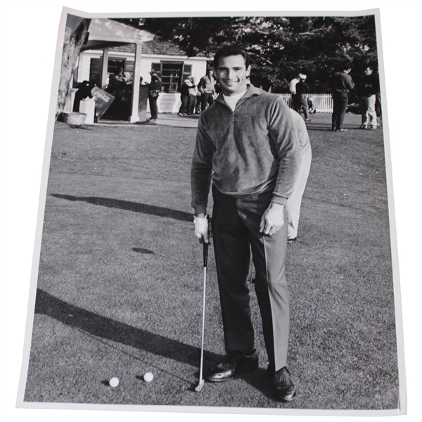 Sandy Koufax Practice Putts At Cypress Point Original Photo Feb 1966