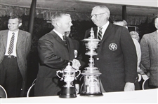 Jack Nicklaus Receives 1961 US Amateur Trophy Original Julian P. Graham Photo 
