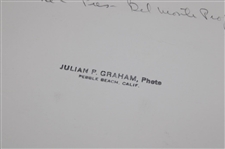 Jack Nicklaus Receives 1961 US Amateur Trophy Original Julian P. Graham Photo 
