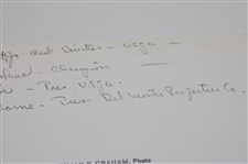 Jack Nicklaus Receives 1961 US Amateur Trophy Original Julian P. Graham Photo 