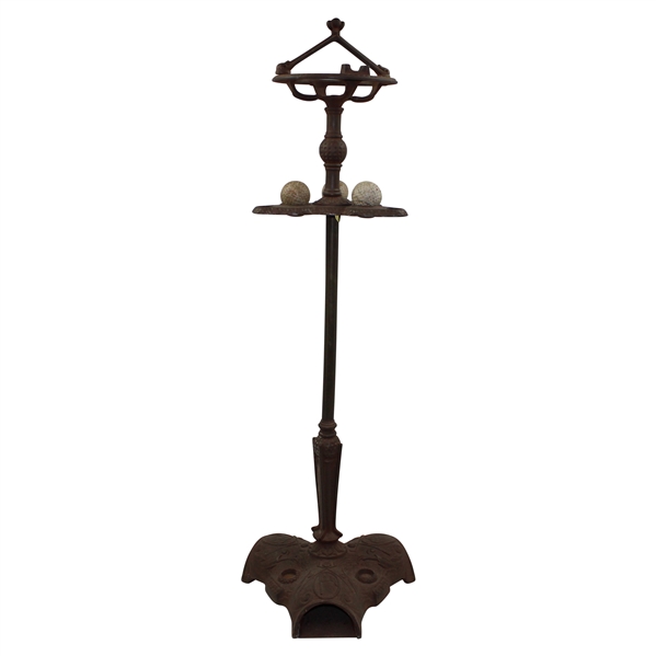 1920s Wellington-Stone Parlour Putter 3 Holder Stand