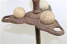 1920's Wellington-Stone Parlour Putter 3 Holder Stand