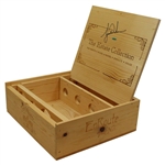 Tiger Woods Signed Far Niente The Estate Collection Napa Valley Wood Wine Box #UAS17108
