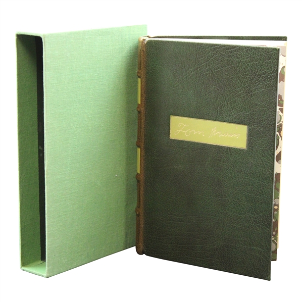 1982 Ltd Ed The Life Of Tom Morris #29/200 Facsimile Edition Book Signed by R&A Captain J.H. Neill
