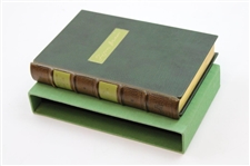 1982 Ltd Ed 'The Life Of Tom Morris' #29/200 Facsimile Edition Book Signed by R&A Captain J.H. Neill