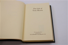 1982 Ltd Ed 'The Life Of Tom Morris' #29/200 Facsimile Edition Book Signed by R&A Captain J.H. Neill