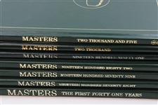 First Forty One, 1978, 1979, 1982, 1991, 2000 & 2005 Masters Tournament Green Annual Books